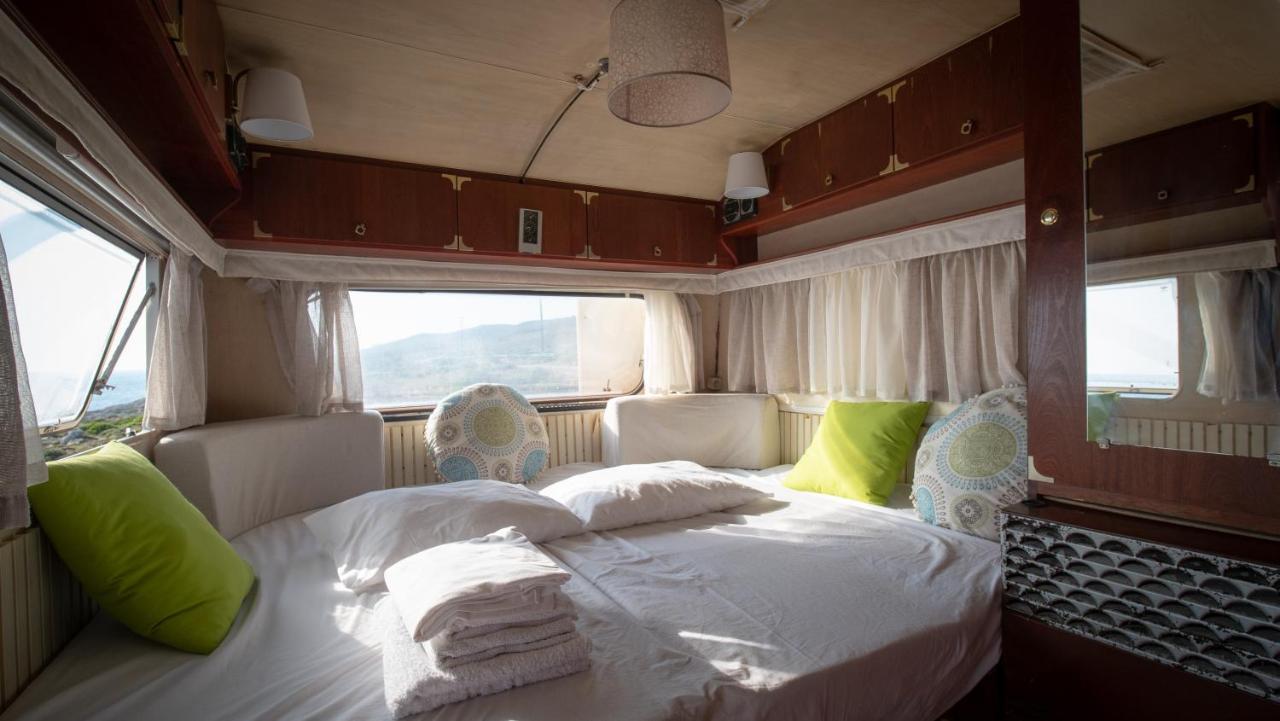 Caravan Fishing Spot Porto Roxa Agios Leon Екстер'єр фото