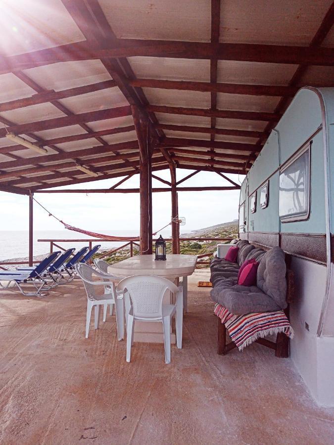 Caravan Fishing Spot Porto Roxa Agios Leon Екстер'єр фото